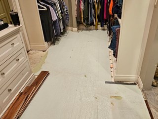 Flooring Installation in West Oakland - Before 