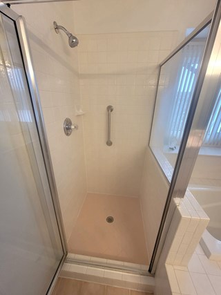 Shower Upgrade in West Oakland - Before 
