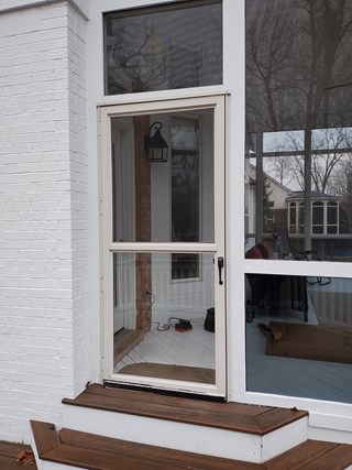 Storm Door replacement Commerce Township, Michigan