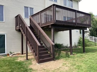 Ace Handyman Services Deck Build in Minneapolis