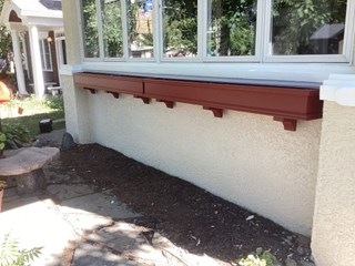 Ace Handyman Services Window planter install in Minneapolis