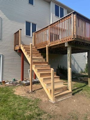 Ace Handyman Services Deck Build in Minneapolis