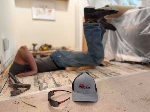 Craftsman working on a jobsite for Ace Nicollet Handyman Services, Minneapolis MN