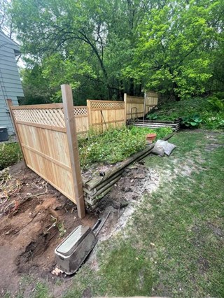 Garden Fence After