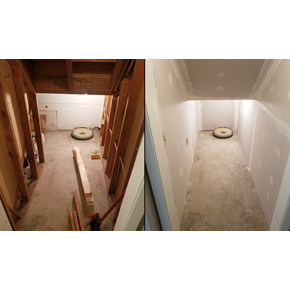 Drywall Storage Area