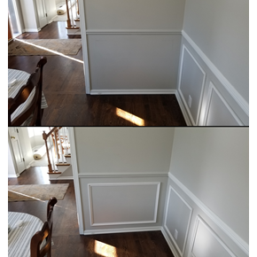 Wall Trim Installation
