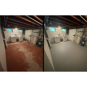 Basement Laundry Room Renovation 1