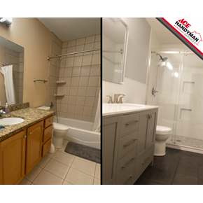 Bathroom Refresh in Chanhassen Ace Handyman Services