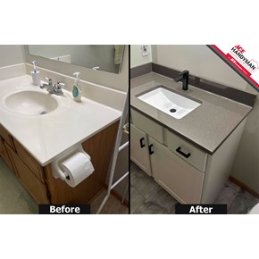 Bathroom Vanity Replacement Ace Handyman Services