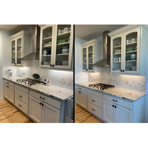 Kitchen Backsplash Installation in Victoria Ace Handyman Services