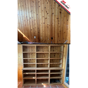 Custom Shelf Build in Excelsior Ace Handyman Services