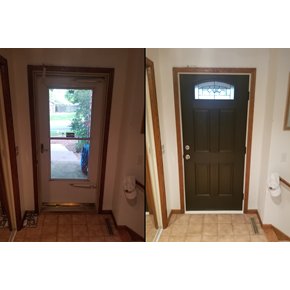 Second Front Door Replacement