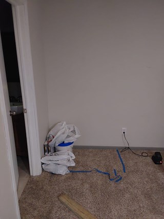 Closet Build Out Before