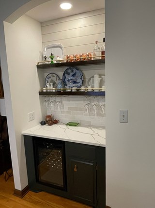 Wine Bar Renovation After