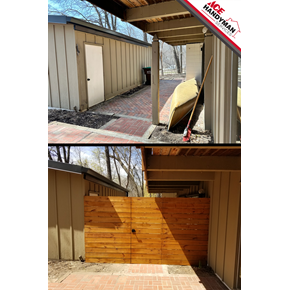 Privacy Wall Built in Minnetonka Ace Handyman Services