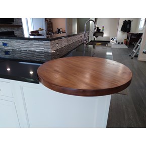 Kitchen Island Backsplash 2