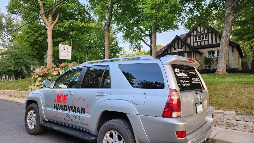 AHS Vehicle in Front Of Minnetonka Beach City Hall