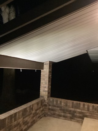 Soffit upgrade in Oak Grove, MN