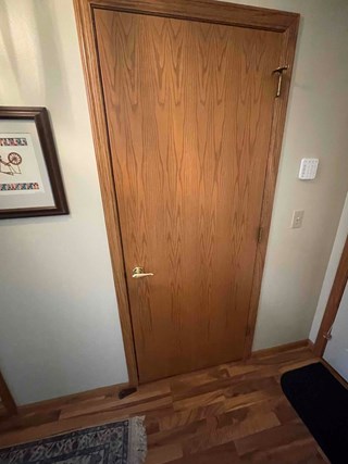 Cat door installation in Brooklyn Park, MN