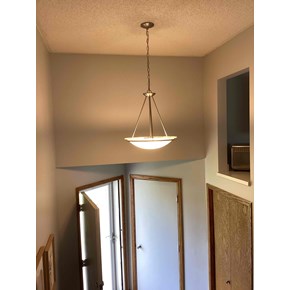 New lighting fixture installation in Fridley, MN
