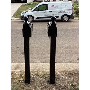 Mailbox and posts installation in Coon Rapids, MN
