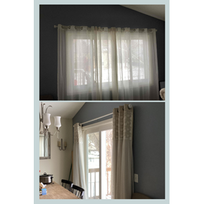 Curtains installed in Coon Rapids, MN