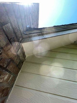 Soffit repair in Andover, MN