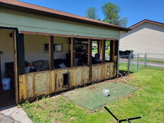 Siding repair in Coon Rapids, MN
