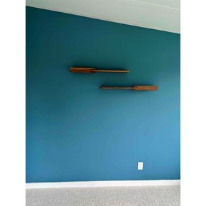 Installation of baseboard and wall decorations in Blaine, MN
