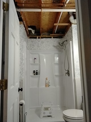 Bathroom drop down Ceiling and exhaust fan installation