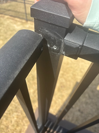  deck rail repair