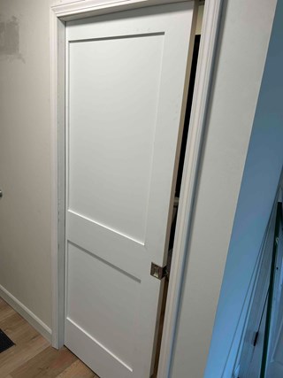 After Pocket door