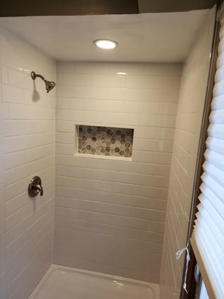 Bathroom shower update Ace Handyman Services Maple Grove