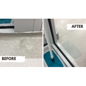 Vinyl Floor damage repair in Pearl, MS