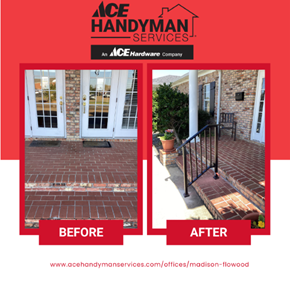 Stair Railing Install Flowood, MS