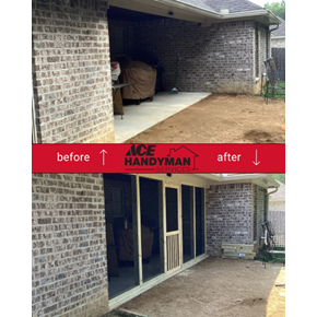 Screen Porch install Madison, MS