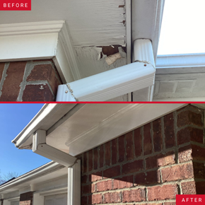 Soffit repair & paint Repair Madison, MS