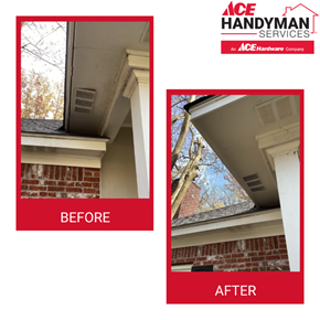 Soffit and facia repair, Madison, MS