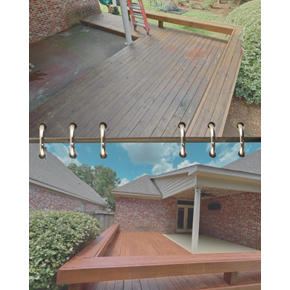 Deck & Patio re-finish in Ridgeland, MS