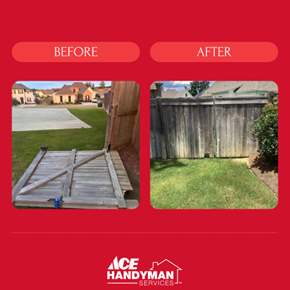 Wood Fence repair Madison, MS