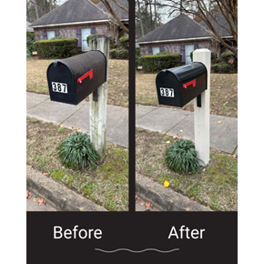 Mailbox Repaint & Repair, Madison, MS