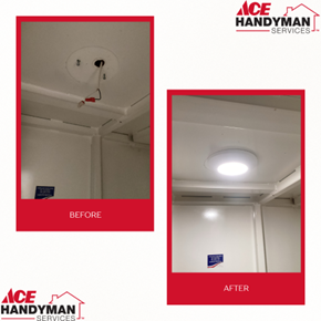 Light Fixture install Flowood, MS