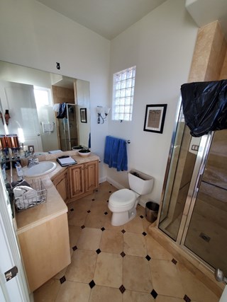 bath before