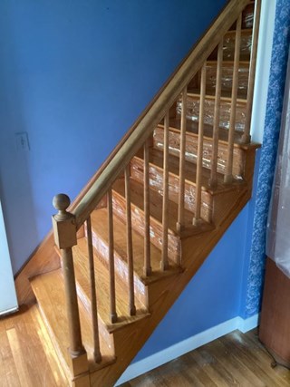 Ace Handyman Services, Stair Rail Install 