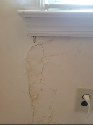 Before:Drywall Repair New Milford, NJ