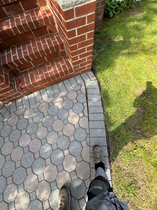 Before: Paver Installation Tenafly, NJ