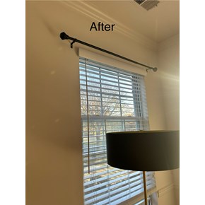 Curtain rod Installation in Hamilton township, NJ