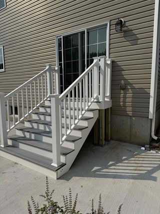Rebuilding steps in North Brunswick, NJ