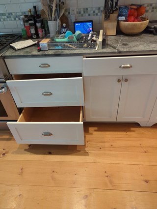 Kitchen Counter / Drawer Damage