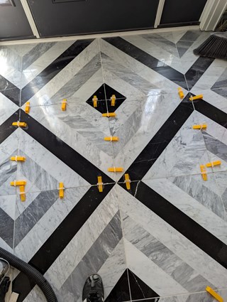 Floor repaired